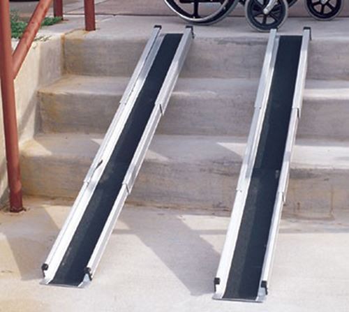 Picture of DMI® RETRACTABLE LIGHTWEIGHT PORTABLE WHEELCHAIR RAMPS