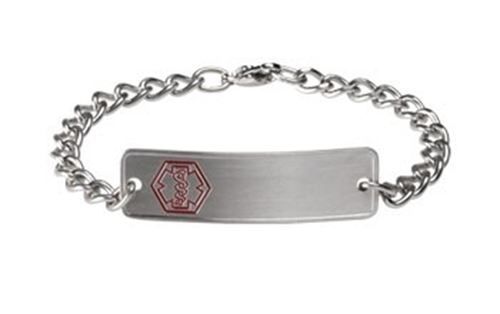 Picture of Stainless Steel Classic Medical ID Bracelet