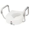 Picture of Carex Raised Toilet Seat with ADJ Handles