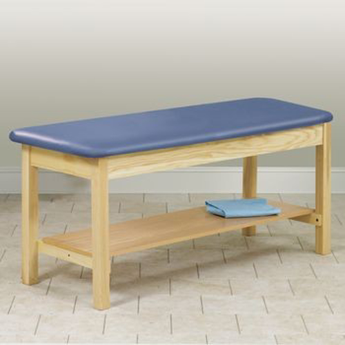 Picture of Clinton Wooden H-Brace Table without Backrest in Desert Tan