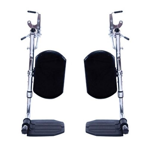 Picture of Invacare Economy Hemi Elevating Legrests (Non-Padded)