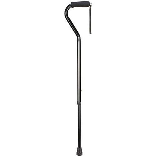 Picture of Offset Handle Aluminum Adjustable Cane