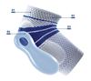 Picture of Bauerfeind EpiTrain Elbow Brace Titan/Blue