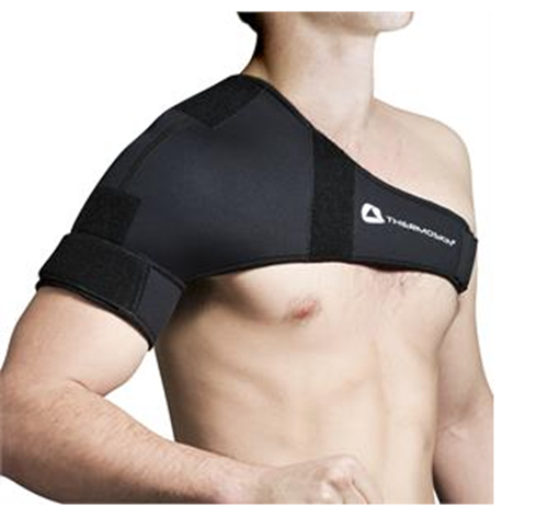 Picture of Thermoskin Adjustable Sport Shoulder, Black, one size fits all
