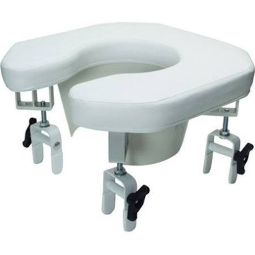 Picture of Lumex Multi-Position Open Padded Raised Toilet Seat