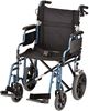 Picture of 19 inch Transport Chair with 12" Rear Wheels and hand brakes