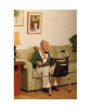 Picture of Stand Assist Walker with 2-Button Folding and Bag, Silver 3-n-1