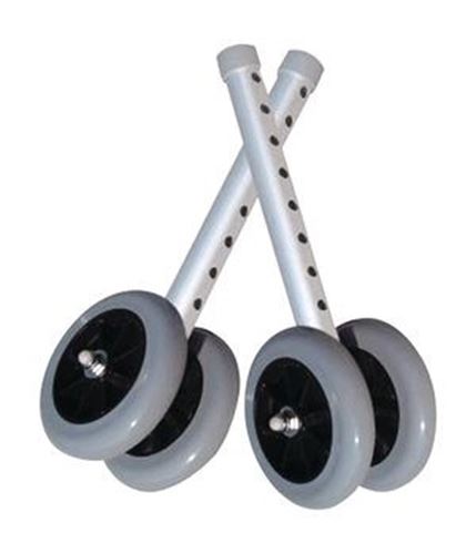 Picture of Carex 5" Fixed Bariatric Walker Wheels