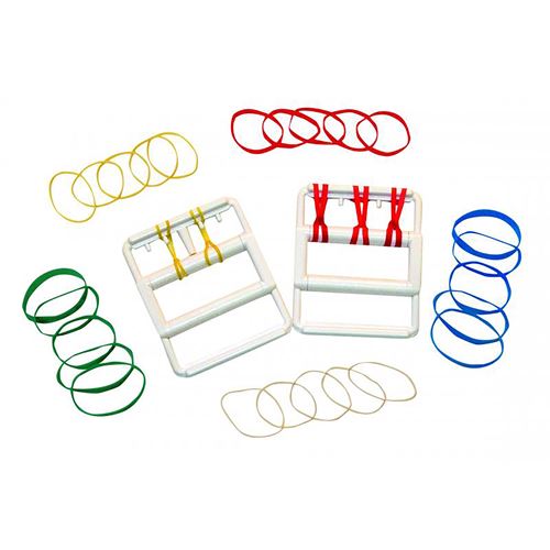 Picture of CanDo Rubber-band hand exerciser, with 25 bands