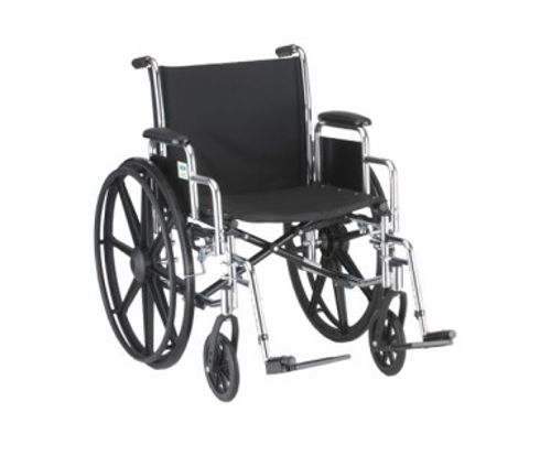 Picture of Nova- Hammertone Steel Wheelchair, 20"