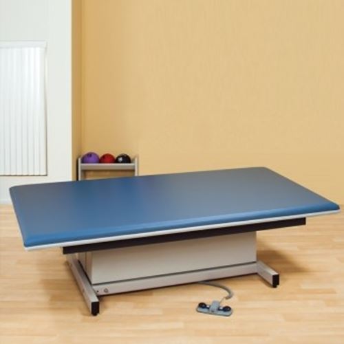 Picture of Clinton Hi-Lo Mat Platform - 4' x 7' Royal Blue