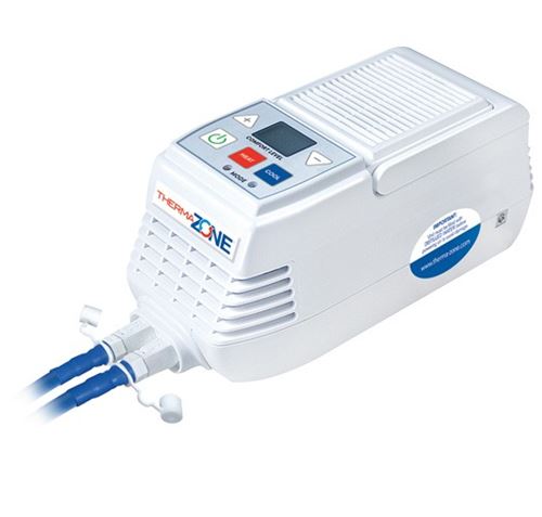 Picture of ThermaZone Thermal Therapy Device w/ Medical Grade Power Supply, blue tubing & distilled water
