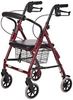 Picture of Lumex Walkabout Lite Junior Rollator, Burgundy