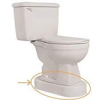 Picture of Toilevator Toilet Risers in Standard and Extra Long