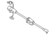 Picture of 12 Inch Bolus Extension Set with Catheter Tip, Right Angle Connector and Clamp, Case of 5