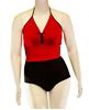 Picture of Two-Tone One Piece Swim