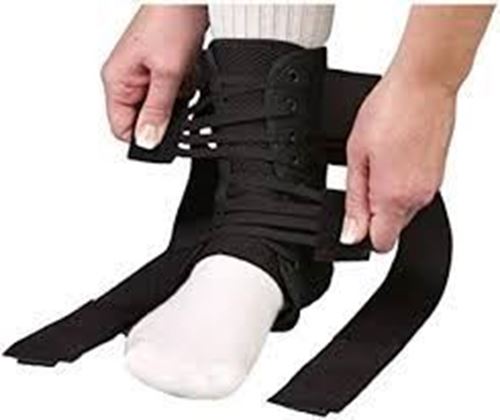 Picture of ASO Speed Lacer Ankle Stabilizer, Black