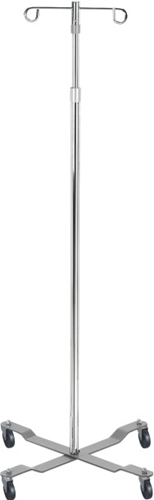 Picture of Drive Economy IV Pole, 2 Hook, Silver Vein