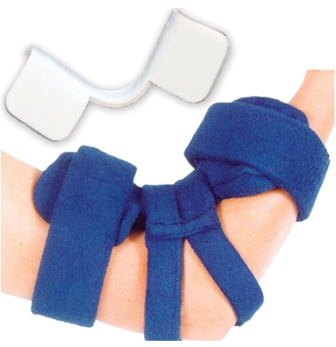 Picture of Comfy Standard Elbow Orthosis Adult Terry Cloth - Dark Blue