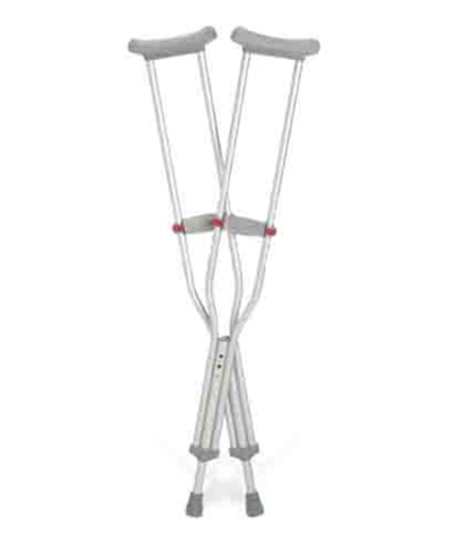Picture of Guardian Push Button Adjustable Adult Crutches