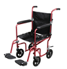 Picture of Flyweight Lightweight Transport Wheelchair with Removable Wheels 19"