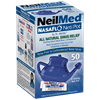 Picture of NasaFlo Neti Pot - Clear Design (Neti pot with 50 Saline Packets)
