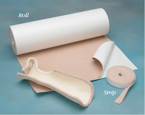Picture of Latex-Free Moleskin, 12" x 5 yd. (30.5cm x 4.57m) Beige