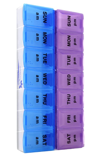Picture of Standard 14 Compartment Pill Box