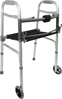 Picture of ProBasics Two-Button Folding Rolling Walker with Wheels and Roll-Up Seat