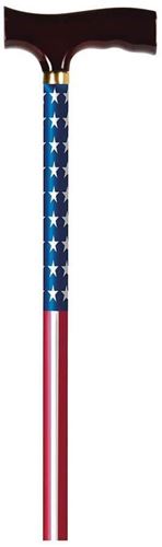 Picture of Designer Derby Soft Grip Cane Flag