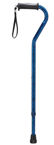 Picture of Offset Handle Cane with Gel Grip