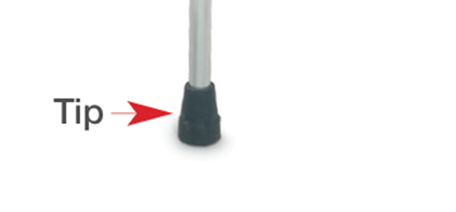 Picture of Crutch Replacement Tips, 2"