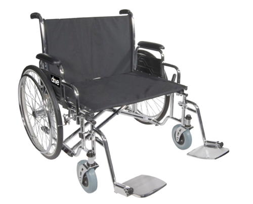 Picture of Bariatric Sentra EC Heavy-Duty, Extra-Extra-Wide Wheelchair