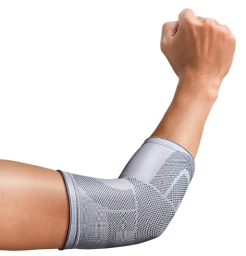 Picture of Thermoskin Dynamic Compression Elbow Sleeve, Gray