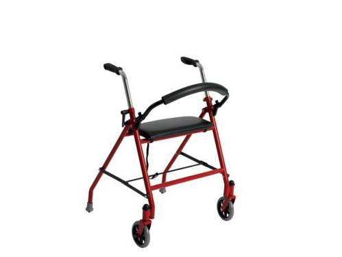 Picture of Two Wheeled Rollator RED