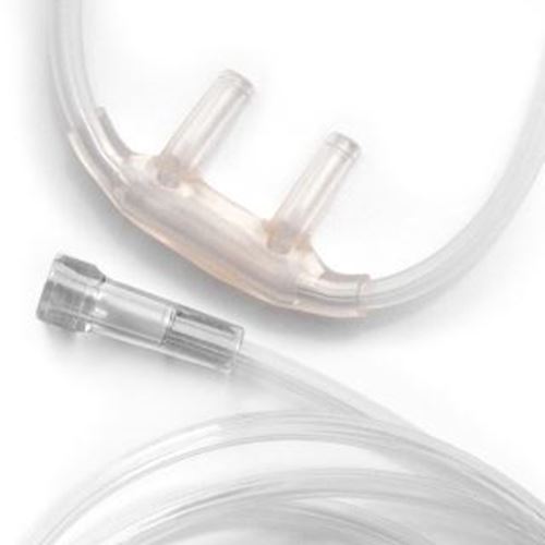 Picture of Ultra-Soft Nasal Cannula with 7 Foot Oxygen Supply Tubing