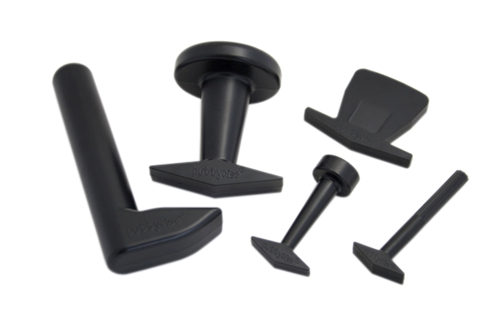 Picture of Puttycise® Theraputty® tool - 5-tool set (Knob, Peg, Key and Cap turn, L-bar), no bag