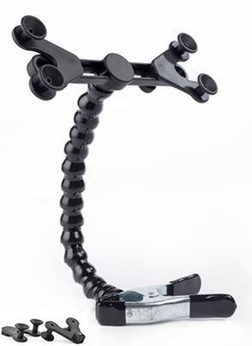 Picture of Tablet Holder with 14" Arm and Spring Clamp & Deep V-Tabs