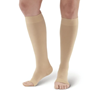 Picture of AW Style 391OT Luxury Opaque Open Toe Knee Highs - 30-40 mmHg