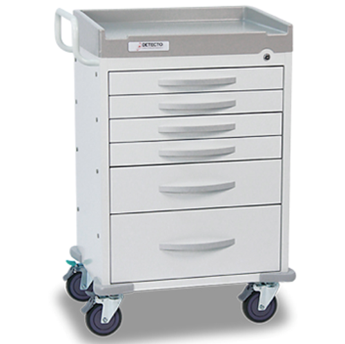 Picture of DETECTO Rescue Series Medical Cart, White
