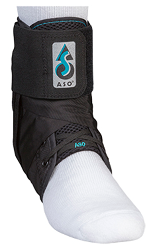 Picture of ASO® w/ Plastic Stays Ankle Stabilizer (black)