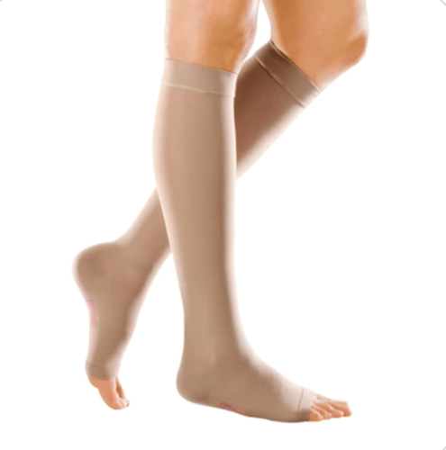 Picture of Medi Forte Open Toe Knee Highs - 30-40 mmHg, VI, Reg/Reg