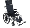 Picture of Viper Plus Reclining Wheelchairs, Swing Away, Elevating Leg Rests
