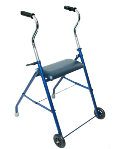 Picture of DMI Steel Rolling Walker with Wheels and Seat
