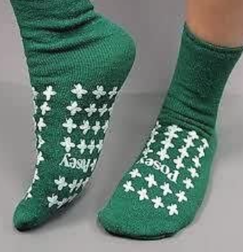 Picture of Posey Socks and Slippers-Green
