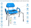 Picture of Carousel Sliding Transfer Bench with Swivel Seat-Premium