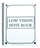 Picture of Low Vision Notebook - Thick Lines
