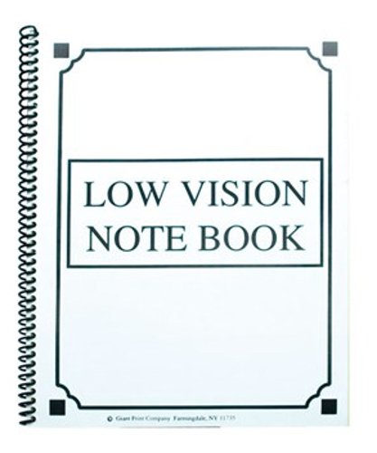 Picture of Low Vision Notebook - Thick Lines