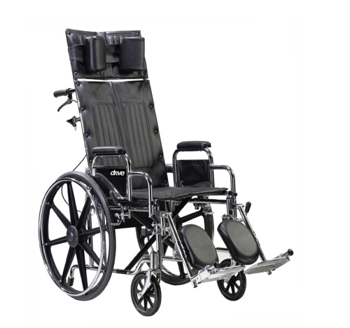 Picture of Deluxe Sentra Full Reclining Wheelchair 22"