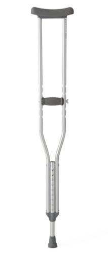 Picture of Medline Standard Aluminum Crutches-Tall Adult